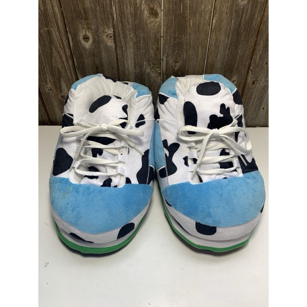 Chunky Dunk Plush Slippers Fits Men’s US Shoe Size 5-10 - Picture 2 of 8
